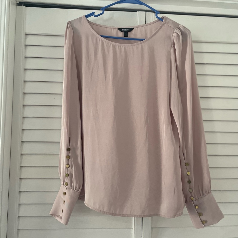 Express mauve blouse